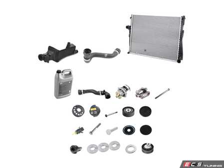 ES#4376313 - 17119071519RKT - ECS Cooling System Refresh Kit - Level 3 - Without Belts - Assembled By ECS - BMW