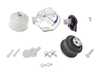 ES#2770933 - 2022404417KT4 - Drivetrain Mount Kit - Includes both Corteco engine mounts, Corteco transmission mount, OEM heat shields and hardware - Assembled By ECS - Mercedes Benz