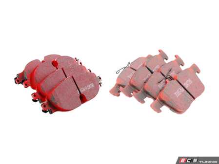 ES#4460892 - dp32150cKT3 - Front RedStuff Performance Brake Pad Set - A high performance street pad, featuring Kevlar technology. - EBC - Audi