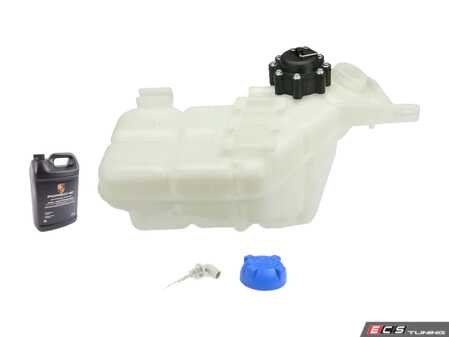 ES#4674474 - 99610614756KT - Porsche Engine Coolant Expansion Tank Kit - Featuring URO expansion tank, tank cap, coolant level sensor & Genuine Porsche coolant - URO - Porsche