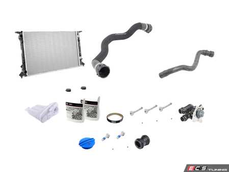 ES#4220575 - 06H121026BAKT4 - Cooling System Refresh Kit - Level 2 - This comprehensive kit eliminates weak spots in your cooling system - Genuine Volkswagen Audi - Audi