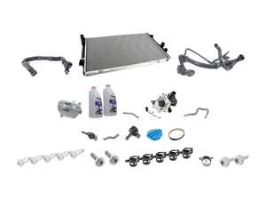 ES#3690625 - 5Q0121251GNKT - Cooling System Refresh Kit - Level 2 - This comprehensive kit eliminates weak spots in your cooling system - Assembled By ECS - Volkswagen