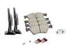 ES#4643649 - 1644211412KT12 - Front Brake Service Kit - Featuring Zimmerman rotors, and Akebono Euro Ceramic pads - Assembled By ECS - Mercedes Benz