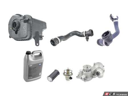 ES#3659138 - 115175867792KT - Cooling System Refresh Kit - Everything you need to service your cooling system with quality aftermarket components. - Assembled By ECS - BMW