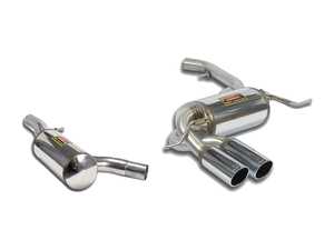 ES#3131587 - 8888KT - Cat-back System - Resonated  - Complete stainless steel exhaust with dual outlet polished 80mm tips. - Supersprint - Volkswagen