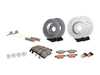 ES#4056521 - 0004213012KT8 - Front and Rear Brake Service Kit - Featuring ECS Coated Rotors, Akebono Ceramic Front Pads, and Brembo Ceramic Rear Pads - Assembled By ECS - Mercedes Benz