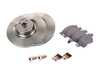 ES#2785297 - 4e0698301pkt1 - Front Brake Service Kit - Featuring Pilenga rotors and Textar semi metallic pads - Assembled By ECS - Audi