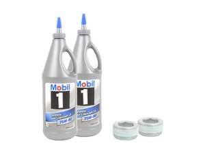 ES#2765722 - Q1030085KT3 - Rear Differential Service Kit - Includes everything needed to do a fluid change on your differential - Genuine Mercedes Benz - Mercedes Benz