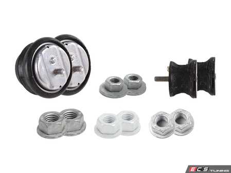 ES#2684820 - 22116754608KT - Drivetrain Mount Kit - Includes engine and transmission mounts and mounting hardware - Genuine BMW - BMW