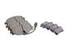 ES#4030722 - 2562289kt2KT - Front And Rear Brake Pad Kit - Textar - Mildly upgraded composite pad - Textar - Volkswagen