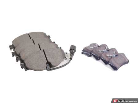 ES#4030722 - 2562289kt2KT - Front And Rear Brake Pad Kit - Textar - Mildly upgraded composite pad - Textar - Volkswagen