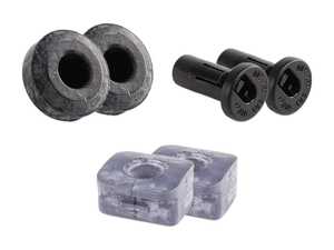 ES#3677745 - 4b3121276aktKT1 - Radiator Installation Kit  - Don't reuse old worn radiator mounts - Assembled By ECS - Audi