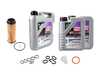 ES#4780750 - 11428583896EKT - Oil Filter Housing Gasket Replacement Kit - Includes new filter housing and oil cooler gaskets, plus engine oil, an oil filter, and a new drain plug and washer - Assembled By ECS - BMW