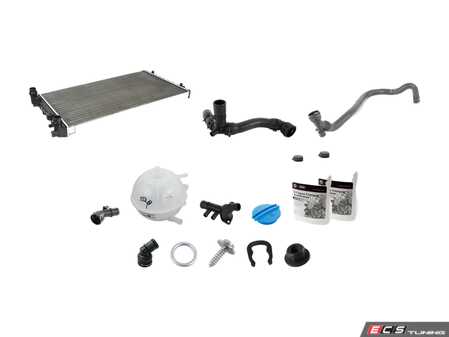 ES#2952369 - 1C0121253AKT2 - Cooling System Refresh Kit - Everything needed to refresh your cooling system. - Assembled By ECS - Volkswagen
