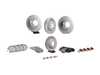 ES#4659440 - 99635140904OEKT4 - Front & Rear Brake Service Kit - Featuring ATE/Sebro rotors, and Textar pads - Assembled By ECS - Porsche