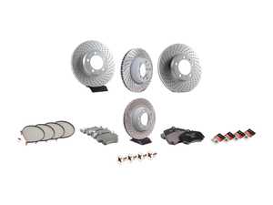 ES#4659440 - 99635140904OEKT4 - Front & Rear Brake Service Kit - Featuring ATE/Sebro rotors, and Textar pads - Assembled By ECS - Porsche