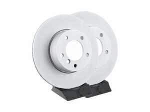 ES#2677856 - 34116854998KTZ - Front Brake Rotors - Pair (300x24) - Zimmermann Coated Rotors - Zimmermann - BMW