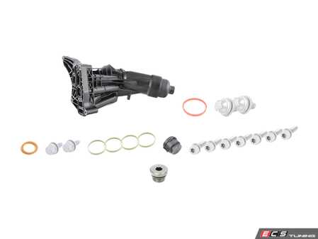 ES#5396469 - 11428596283KT - Engine Oil Filter Housing Replacement Kit - Genuine BMW engine oil filter housing replacement kit.

By replacing the original plastic oil filter housing, you can prevent future cracks and leaks in your engine oil assembly. - Genuine BMW - BMW