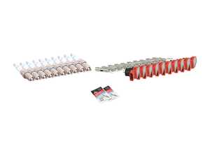 ES#5385843 - 07L905115BKT2 - Ignition Service Kit - Includes 10 NGK OE ignition coil packs, Bosch spark plugs, and dielectric spark plug boot protection - Assembled By ECS - Audi