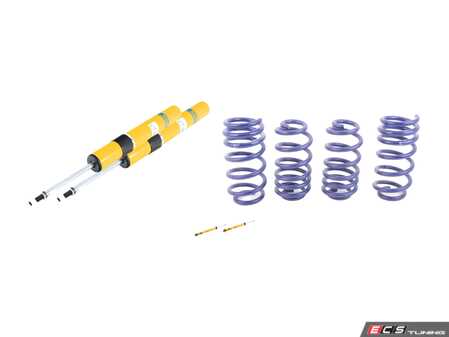 ES#4779912 - 24-274876KT - B8 Suspension Cup-Kit - B8 Performance Plus dampers paired with H&R Sport Springs - Assembled By ECS - Audi