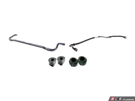 ES#2531704 - 8e0411309bkt - Sway Bar Kit - Complete - Includes the front and rear sway bar with required bushings - Genuine Volkswagen Audi - Audi