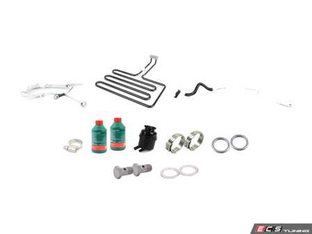 ES#3183368 - 32412228855KT - Power Steering Service Kit - Includes reservoir with cap, lines, bolts & crush washers, and fluid - Assembled By ECS - BMW