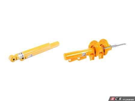ES#4023443 - 87411488KT - Koni Sport Yellow Shocks & Struts Set - Adjustable shocks & struts, designed to be used with aggressive lowering springs. - Koni - Volkswagen
