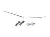 ES#2763292 - 2034201684KT1 - Parking Brake Refresh Kit - Kit includes brackets, cables, and hardware needed to service the parking brake system  - Assembled By ECS - Mercedes Benz