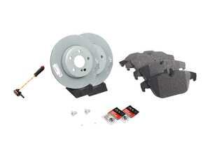 ES#2918357 - C350BRAKERKT - Rear Brake Service Kit  - Featuring Genuine Mercedes Rotors And Pads - Genuine Mercedes Benz - Mercedes Benz