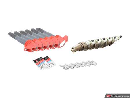 ES#3677205 - 94860210413KT4 - 2010-2016 3.6L Panamera Ignition Service Kit - Restore performance and fuel mileage by replacing old ignition coils and spark plugs - Genuine Porsche - Porsche