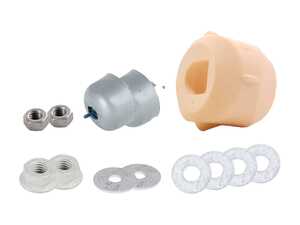 ES#2762247 - 8D0199379Kkt - Complete Engine Mount Kit - Includes all mounts and hardware to reduce driveline vibrations - Genuine Volkswagen Audi - Audi