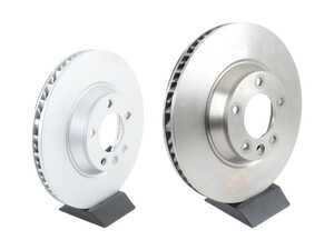 ES#3149274 - 7l6698302kkt1 - Front Brake Rotors - Pair (350x34) - Premium, coated brake rotors - Bosch - Audi Volkswagen Porsche