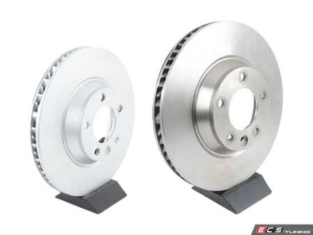 ES#3149274 - 7l6698302kkt1 - Front Brake Rotors - Pair (350x34) - Premium, coated brake rotors - Bosch - Audi Volkswagen Porsche