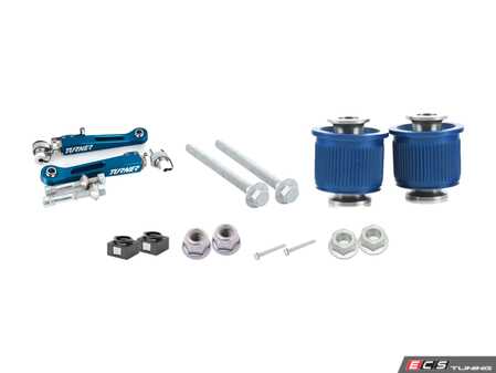 ES#4784748 - M340IFRCAKT2 - Upgraded Front Control Arm Refresh Kit - Includes Turner Motorsport monoball thrust arms & adjustable lower control arms! - Assembled By ECS - BMW