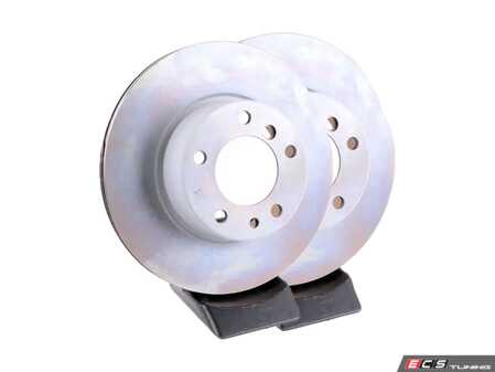 ES#4069222 - 34116756534KT3 - Front Brake Rotor - Pair (302x22) - Restore your vehicle's stopping power - Zimmermann - BMW