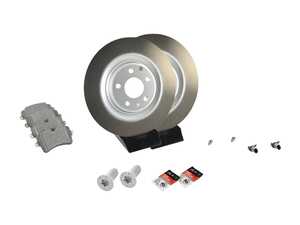 ES#4658198 - 95B615601GKT3 - Rear Brake Service Kit - Featuring Genuine Porsche rotors, and Genuine pads - Genuine Porsche - Porsche