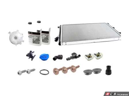 ES#2592480 - 1K0121251ABKT1 - Cooling System Refresh Kit - FSI - This comprehensive kit eliminates weak spots in your cooling system - Genuine Volkswagen Audi - Volkswagen