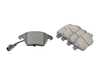 ES#4492400 - 3C0698151A1KT - Front & Rear Premium Ceramic Brake Pad Kit - Brembo NAO Ceramic pads are designed to deliver improved comfort and reduced pad wear - Brembo - Audi
