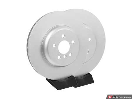 ES#4810624 - 34116860909-P - Front V5 Plain Brake Rotors - Pair (348x30) - Precision manufactured and featuring a GeoSpec corrosion-resistant coating - ECS - BMW