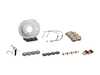 ES#3647424 - 98661236500KT - Rear Brake Service Kit - Featuring Zimmerman rotors, and Akebono Euro Ceramic pads - Assembled By ECS - Porsche