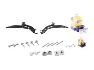 ES#4265941 - 31126879841KT2 - Performance Front Lower Control Arm / Wishbone With Ball Joint - Kit  - Includes Control Arms, Powerflex Main Front And Rear Bushings, Hardware, and Ball Joints! - Assembled By ECS - MINI