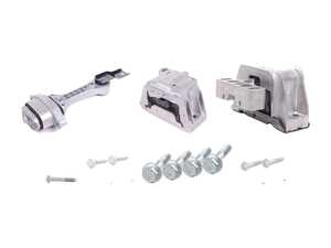 ES#2954087 - 1J0199262CPKT4 - Drivetrain Mount Kit - Replacement genuine motor mount kit with hardware - Genuine Volkswagen Audi - Volkswagen