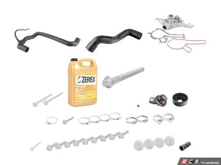 ES#2770808 - 2105014382KT3 - Cooling System Refresh Kit - Level 1 - An entry level cooling refresh kit, does not include expansion tank - with aftermarket components - Assembled By ECS - Mercedes Benz
