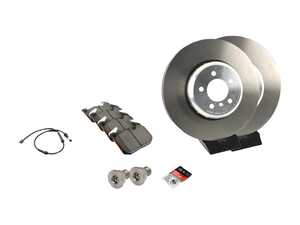 ES#4845290 - b34106797606KT - Brembo Front Brake Service Kit - 370x30mm - Includes everything necessary to replace your front brakes! - Brembo - BMW