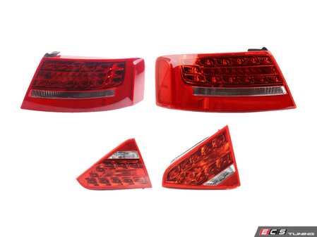 ES#2725384 - 8T0945095EKT - LED Tail Light Set - Includes all four inner and outer tail light assemblies  - Genuine Volkswagen Audi - Audi
