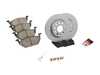 ES#2953925 - 5C06153011KT - Front Brake Service Kit (280x22) - Featuring ECS V5 coated rotors and ECS DD23 ceramic brake pads. - Assembled By ECS - Volkswagen