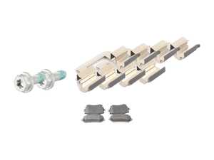 ES#4414005 - 4f0698451mKT - Rear Brake Pad Set - Set of brake pads for both rear wheels - Genuine Volkswagen Audi - Audi