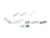 ES#4743356 - N10770901KT2 - Complete Front Control Arm Hardware Kit - Includes all of the front control arm securing hardware - Assembled By ECS - Audi
