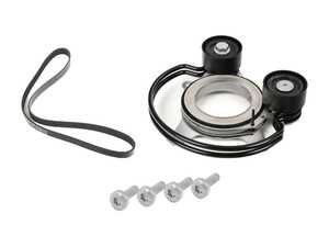 ES#5424994 - 06N903133A3KT - Accessory Belt Kit - Keep your drive belt tight with a new belt, tensioner, and hardware - Assembled By ECS - Audi