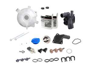 ES#2765946 - 5k0121251hKT1 - Cooling System Refresh Kit - This entry level kit covers the most common failures in the cooling system - Genuine Volkswagen Audi - Volkswagen